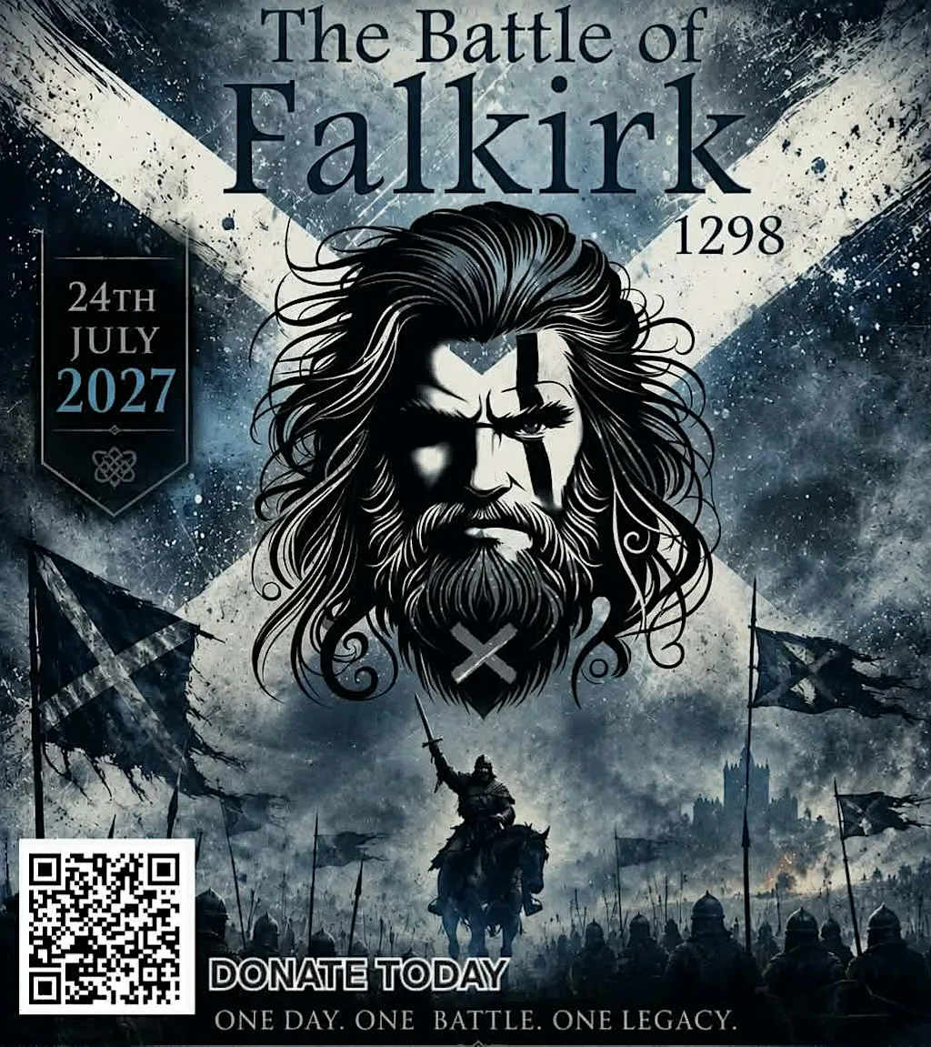 THE BATTLE OF FALKIRK 1298 DAY at Callendar park