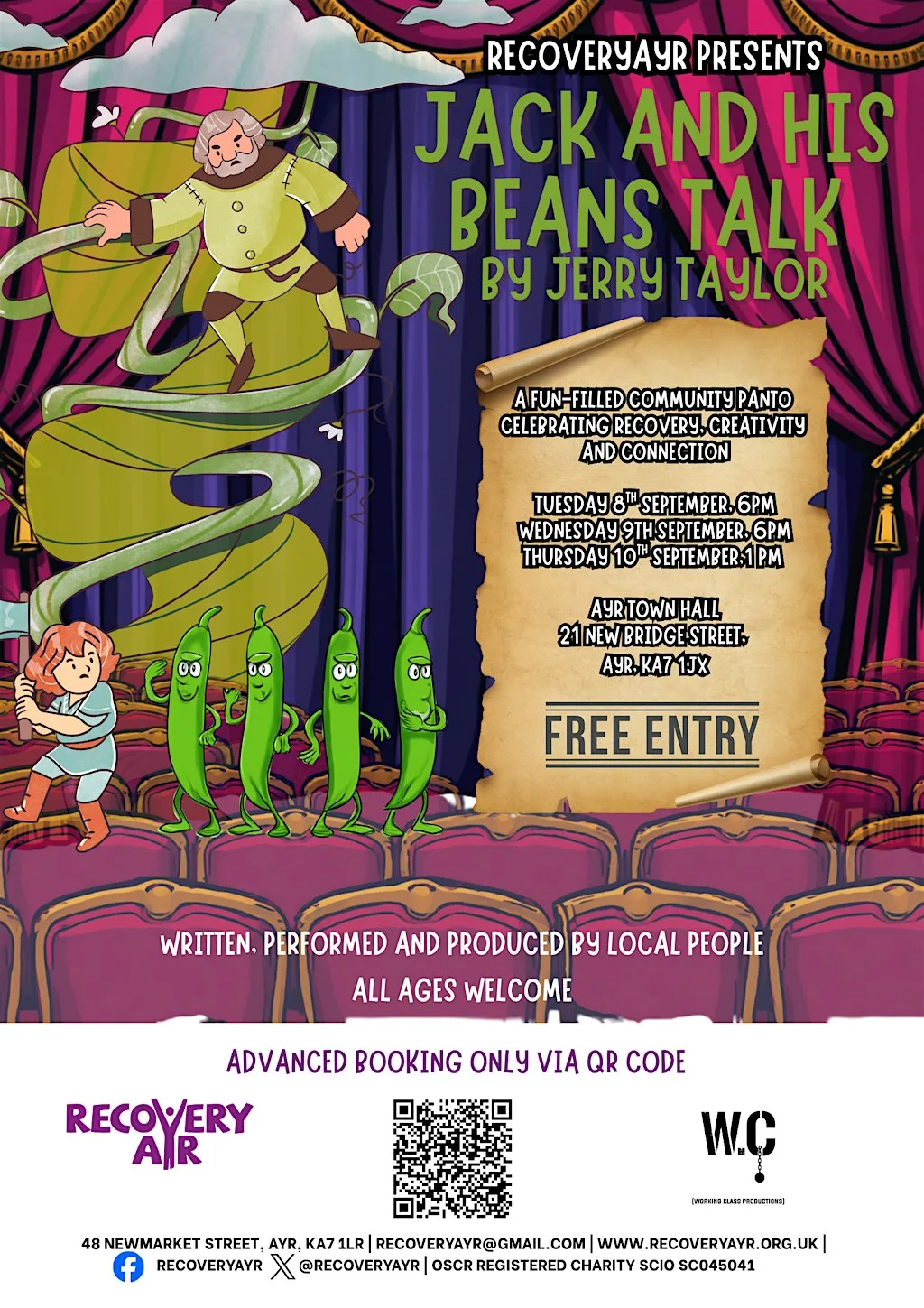 Jack & His Beans Talk pantomime