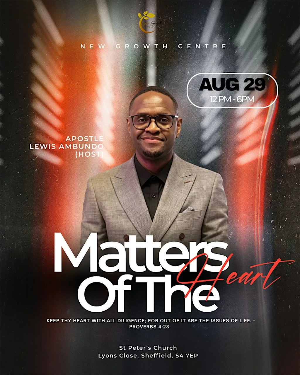 Matters Of The Heart at St Peter's Church