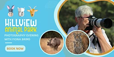 Animal Photography Evening with wildlife photographer Fiona Brims