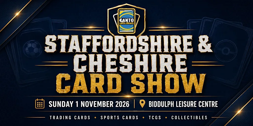 Staffordshire and Cheshire Card Show at Biddulph Valley Leisure Centre