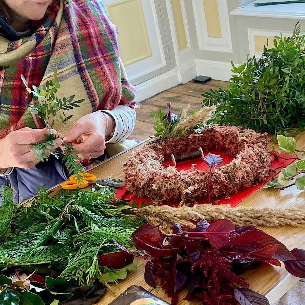 Autumn Wreath Workshop at Souter Lighthouse, South Tyneside