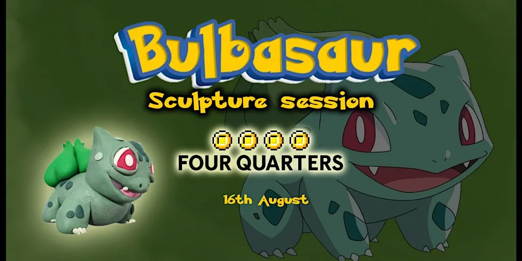 Sculpt Bulbasaur!
