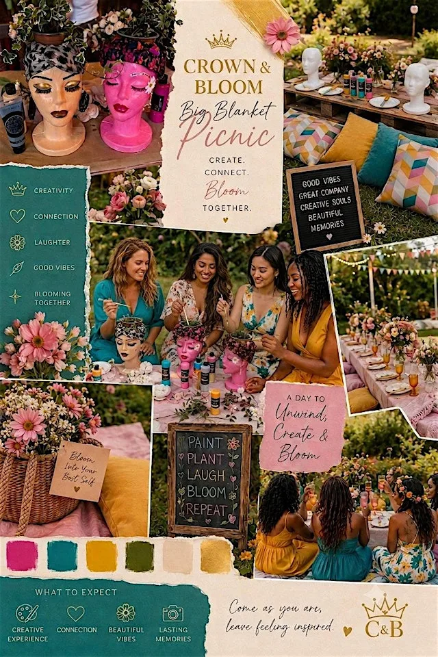 Crown & Bloom: Big Blanket Picnic