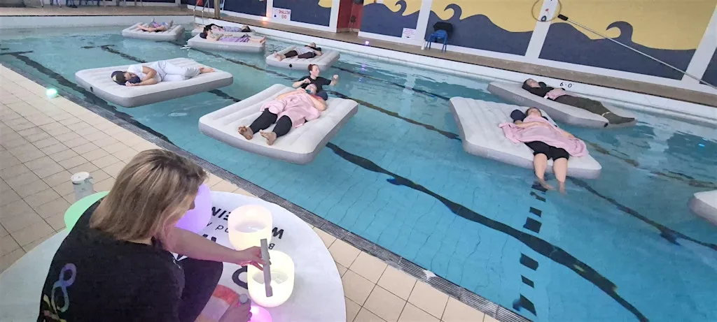 BAM Floating Sound Bath at Olchfa School