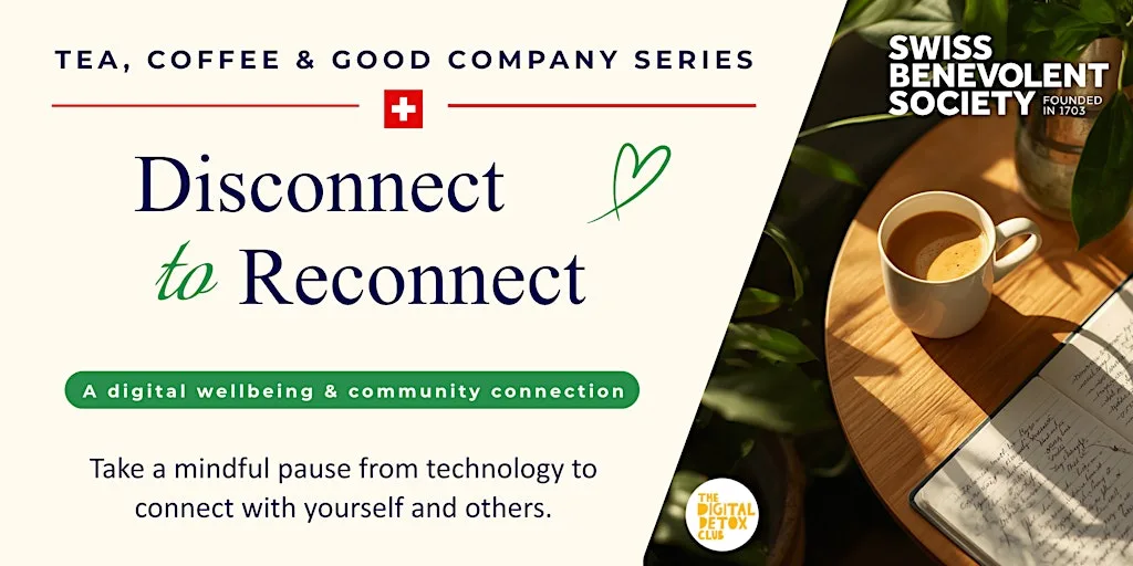 Digital Wellbeing - Disconnect to Reconnect at 79 Endell St