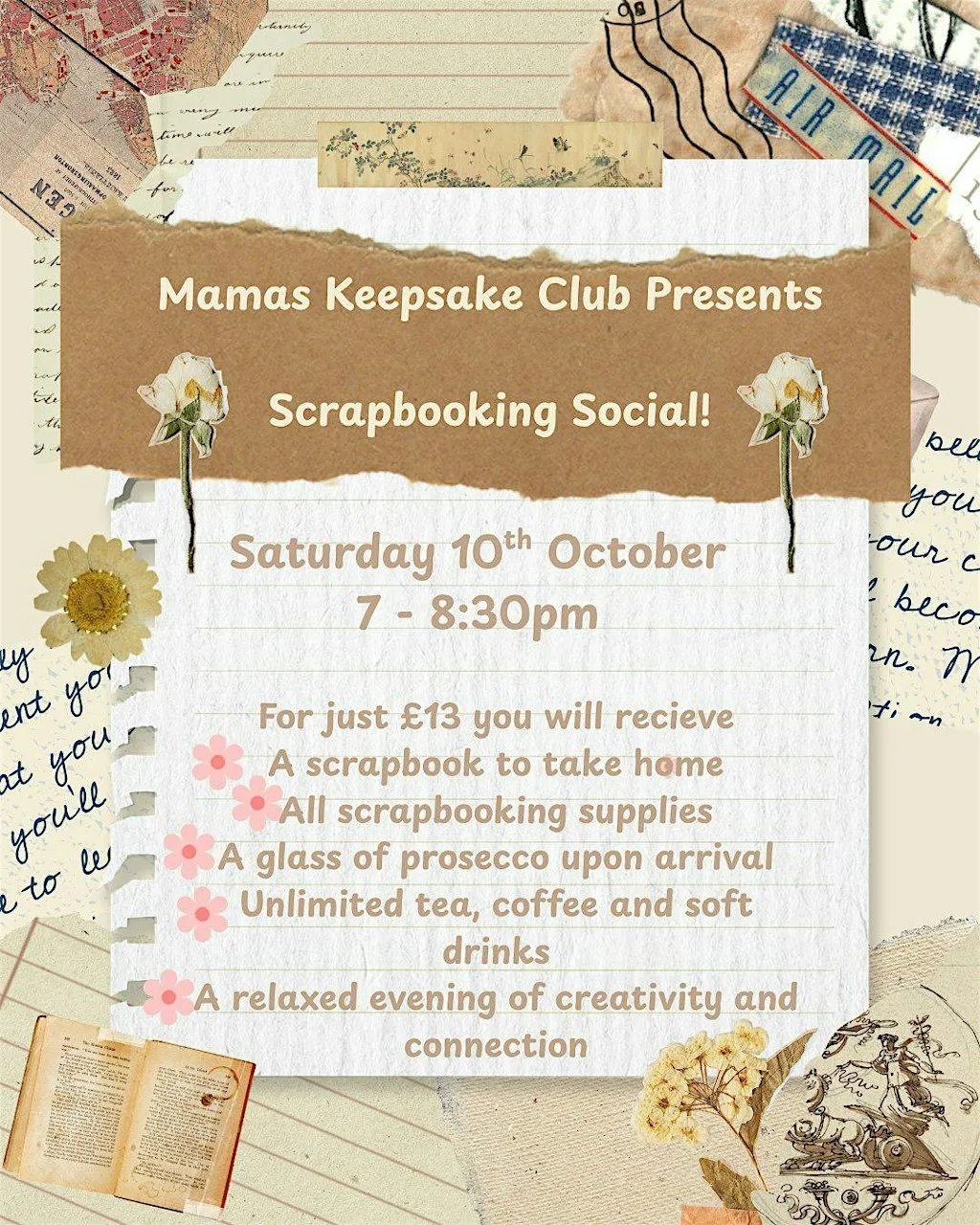 Scrapbooking Social at The Barn at Westdene