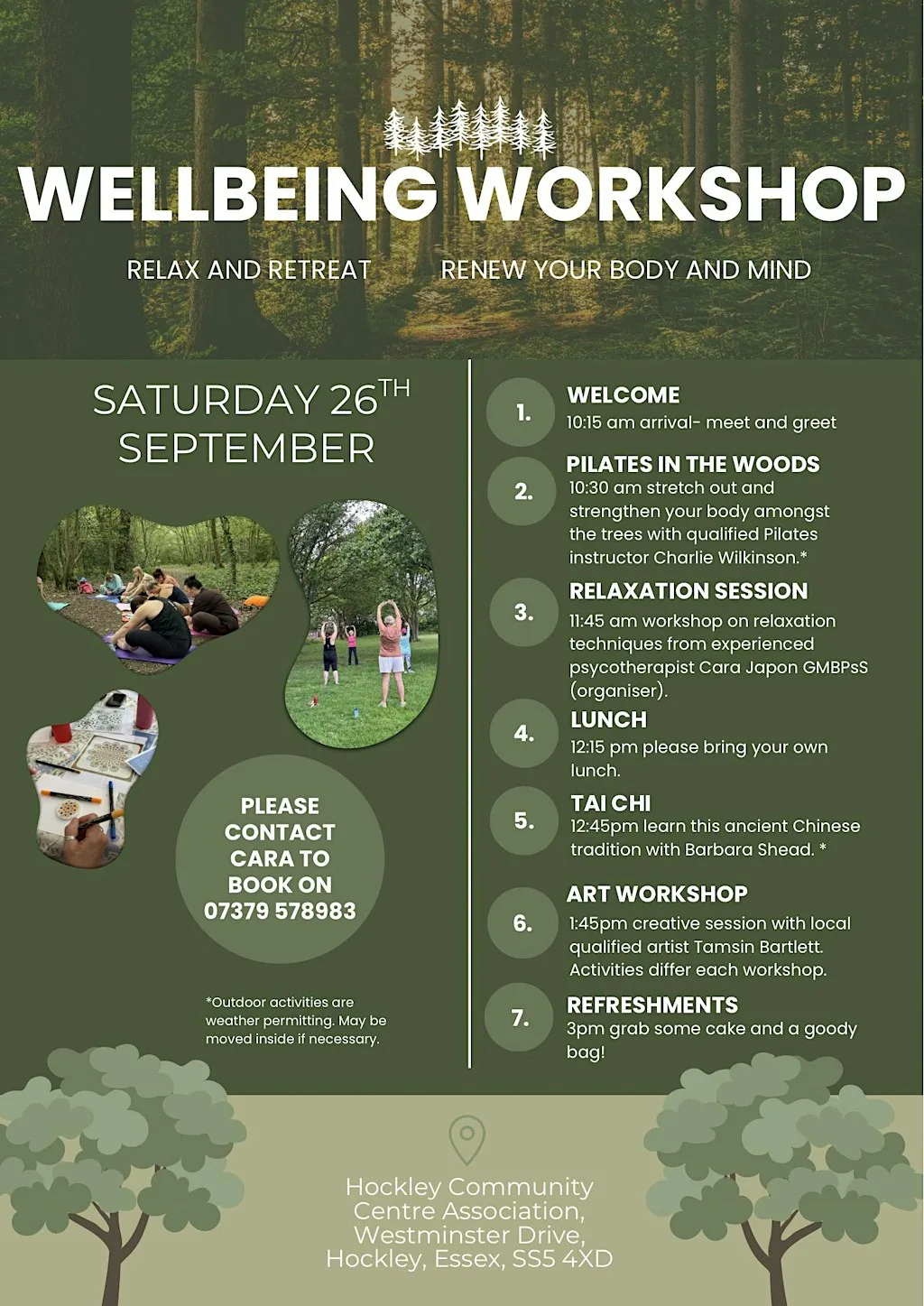 Wellbeing Workshop