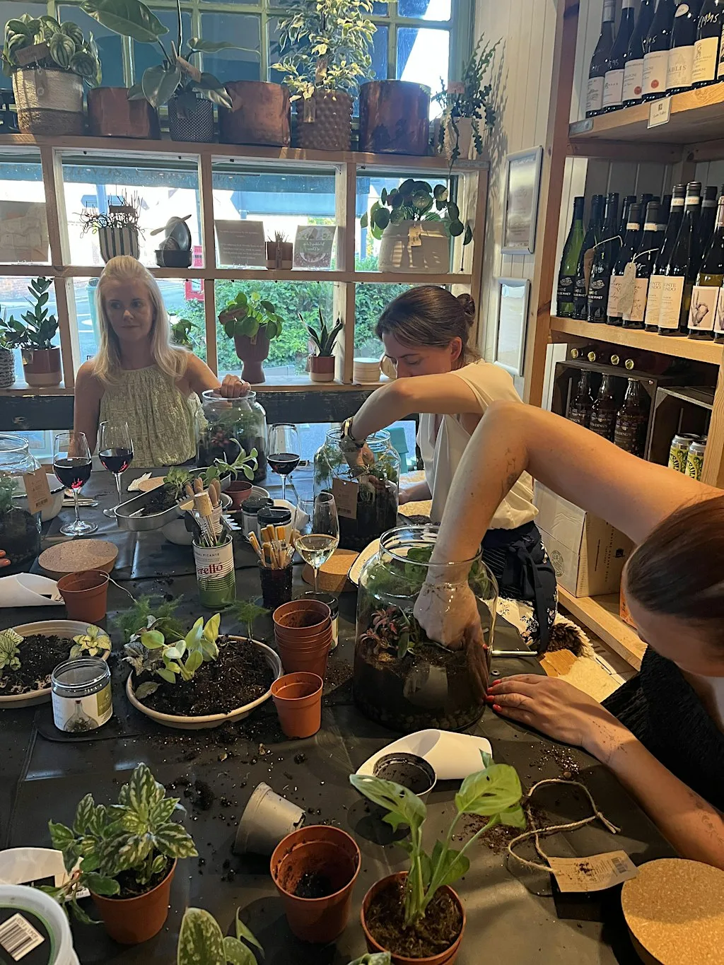 Terrarium making workshop