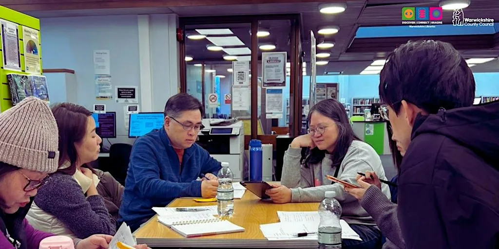 English Language Support Sessions at Bedworth Library and Information Centre