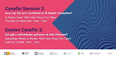 Cynefin Session 3: How can the arts contribute to Ill Health Prevention?