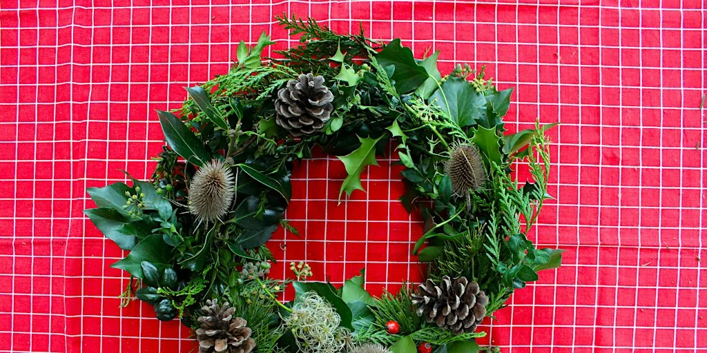 Winter Wreath Making Workshop - Sutton Courtenay, Thursday 3 December (afternoon)