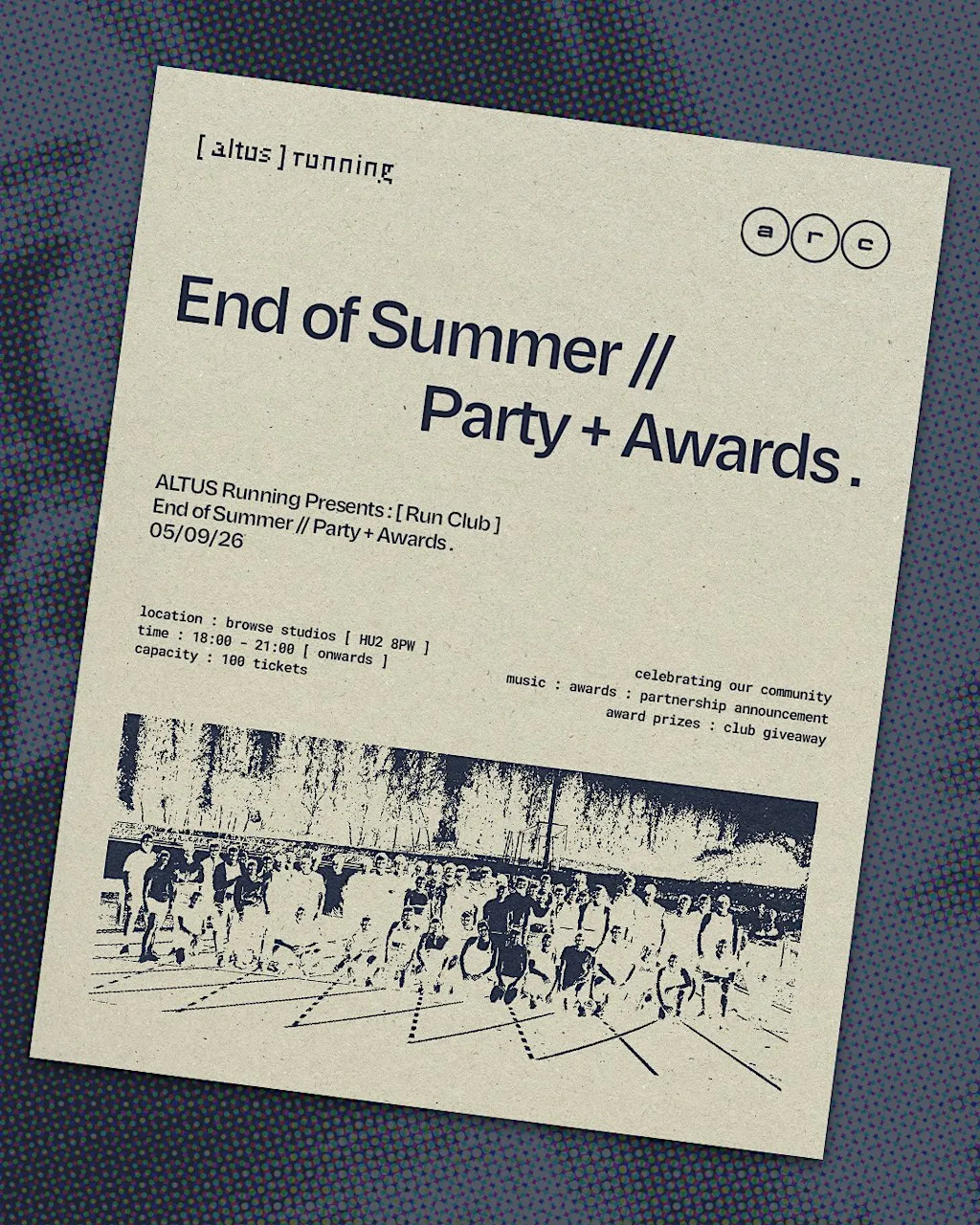 ALTUS Running: End of Summer Party + Awards