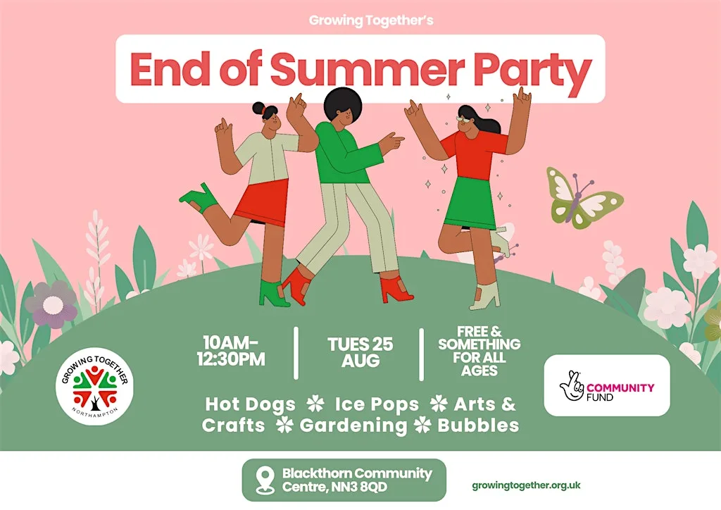 End of Summer Party + Free Food at Blackthorn Community Centre