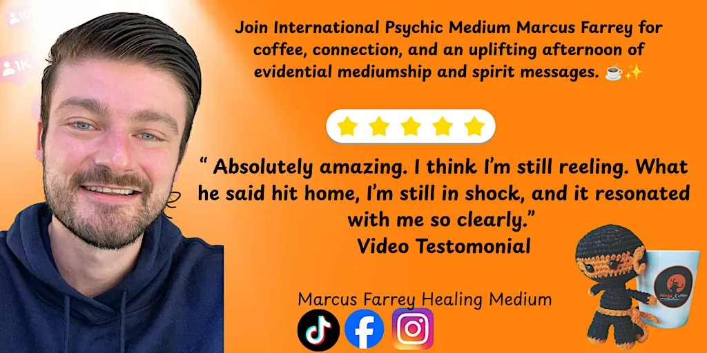 Marcus Farrey Healing Medium Presents: Coffee & Channelling at Ninja Coffee