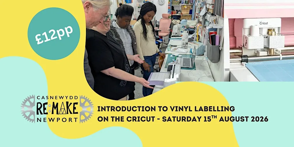Cricut Workshop - Introduction to vinyl labelling at 26 Skinner St