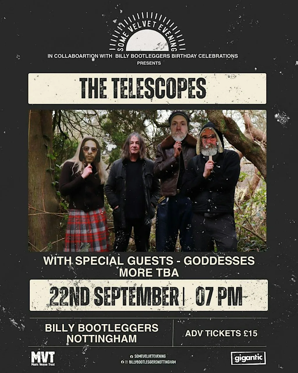 The Telescopes - Live @ Billy's 7Upstairs Birthday Celebrations