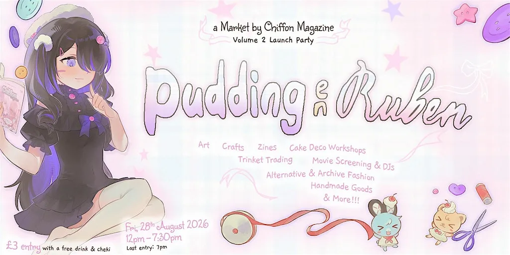 - Pudding en Ruben - Art, Fashion & Zine Market by Chiffon Magazine