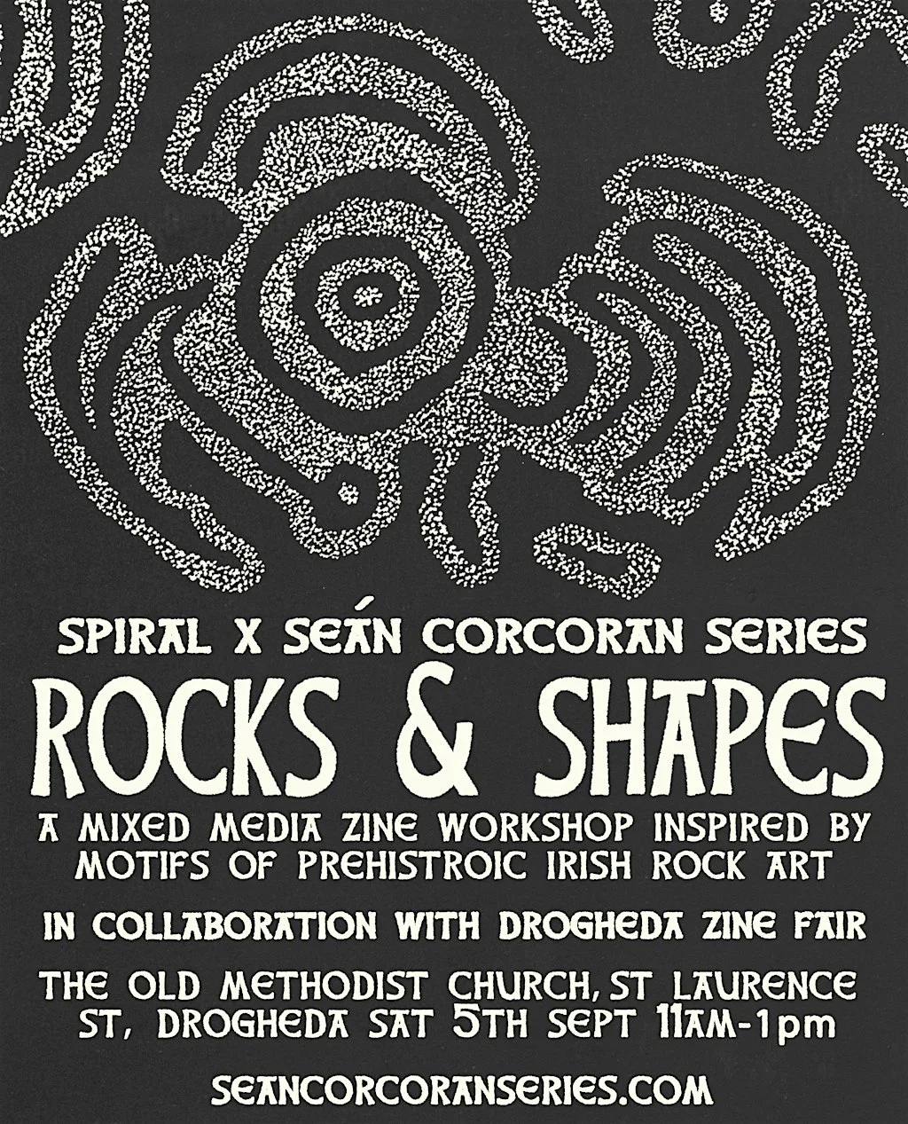 ROCKS & SHAPES: Spiral X Seán Corcoran Series at Old Methodist Church