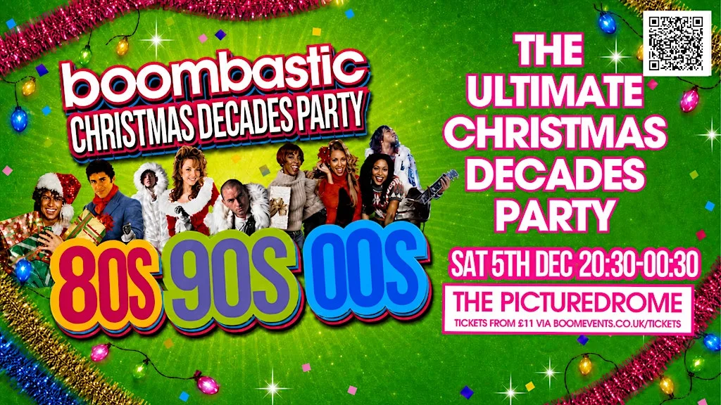 Boombastic's Christmas Decades Party at The Picturedrome