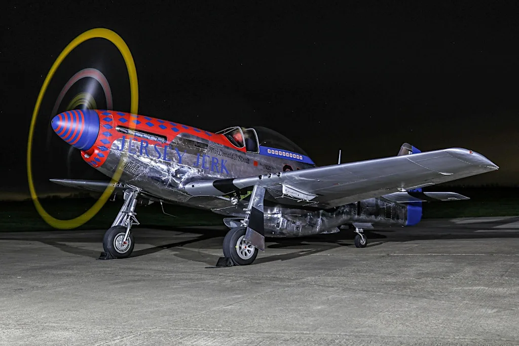 TCAHS Sywell Aerodrome Night Photoshoot
