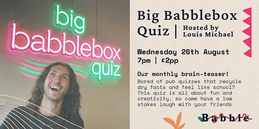 Big Babblebox Quiz at Babble