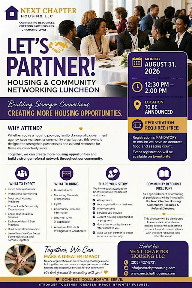 Greater Birmingham Housing & Community Partner Meet-Up