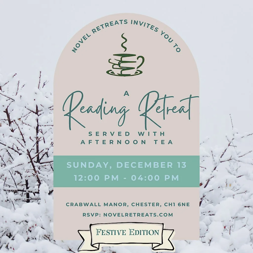 Chester Afternoon Tea & Reading Retreat Festive Edition December 13 at Crabwall Manor Hotel & Spa - managed by Legacy Hotels and Resorts