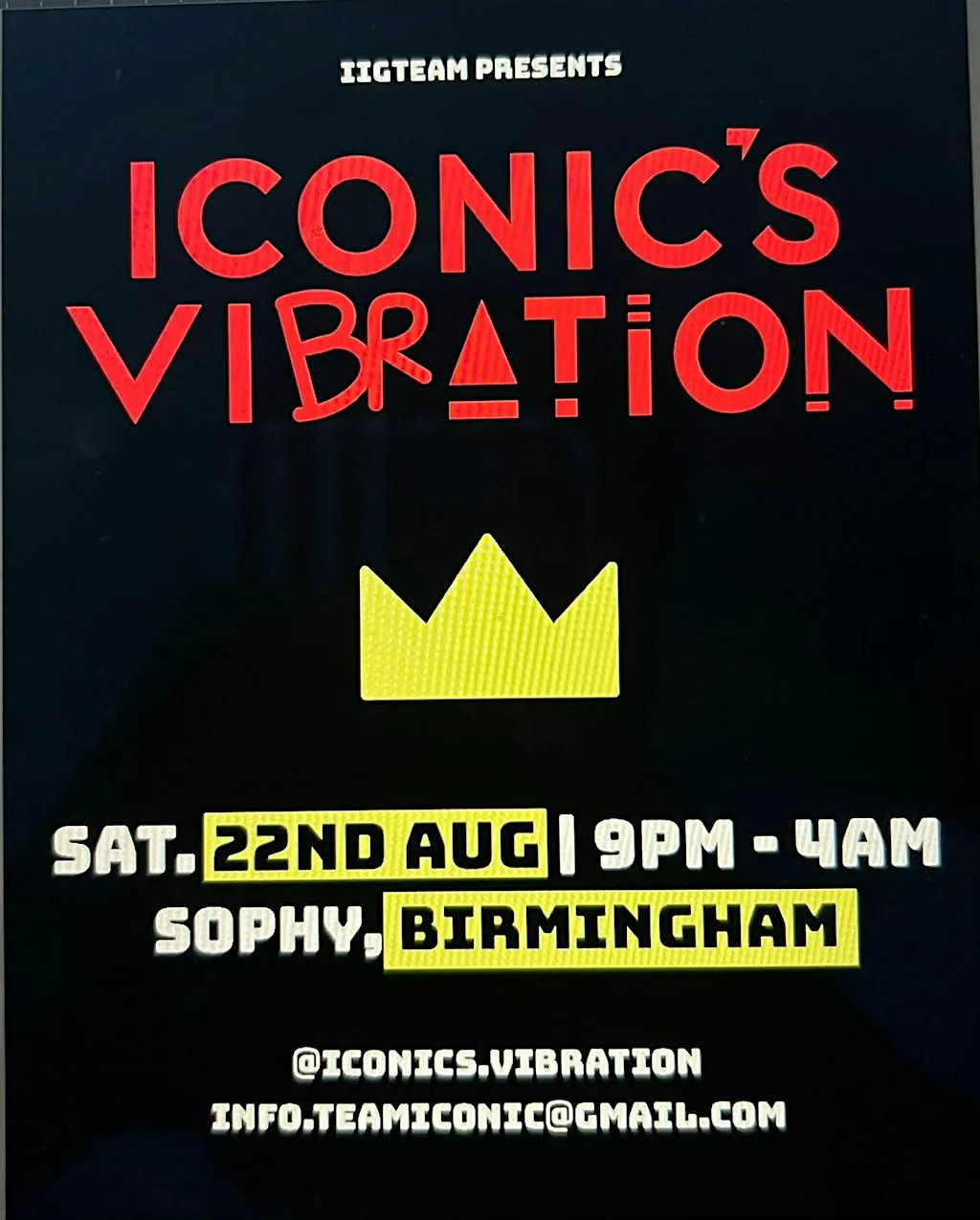 Iconic's Vibration RETURNS!!!!
