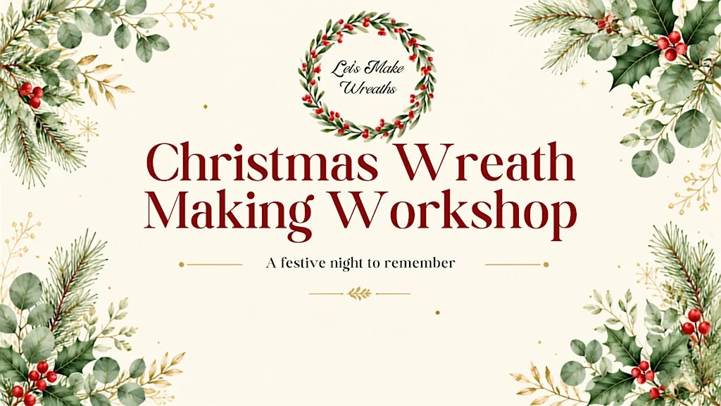 Christmas Wreath Making at London Bridge Inn, Warrington at London Bridge Inn