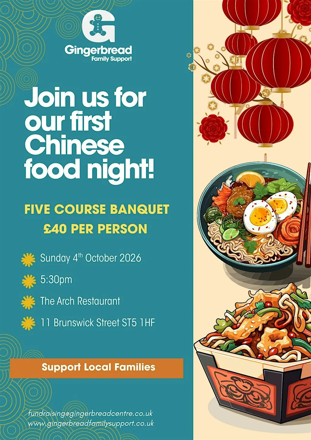 Chinese Meal at The Arch Restaurant