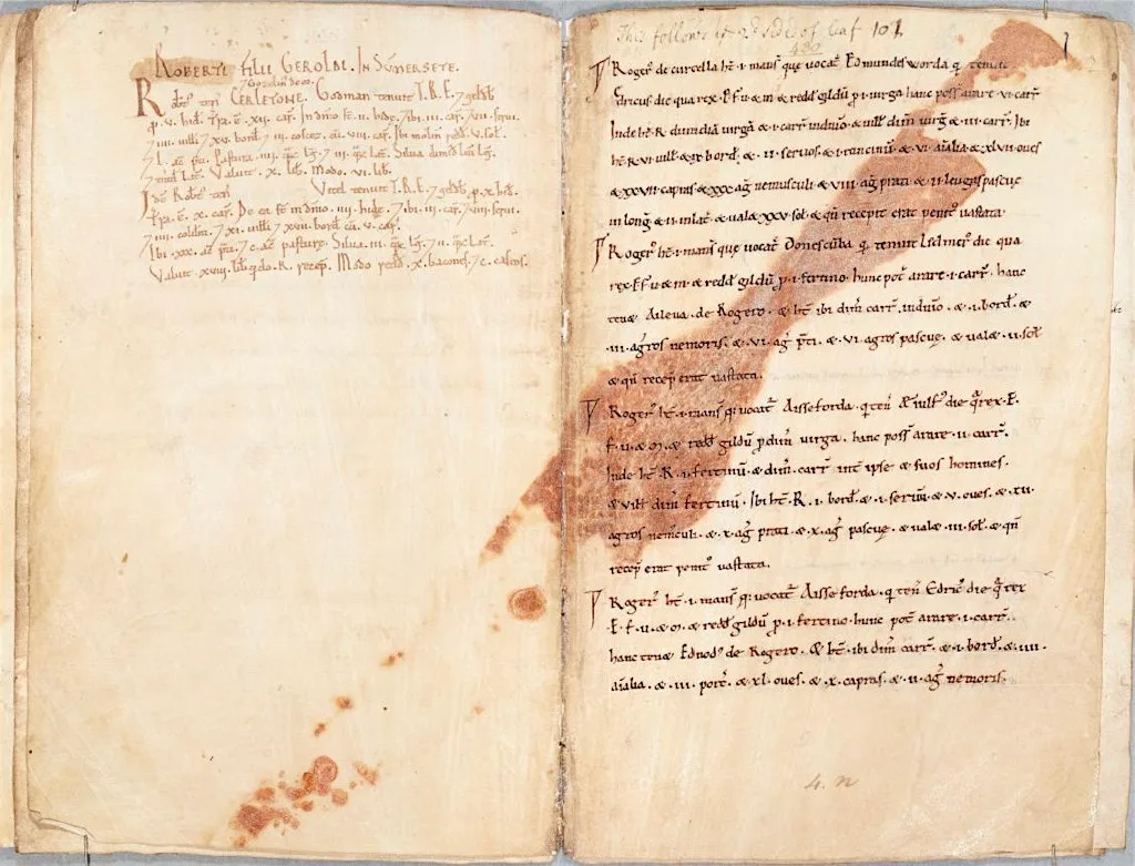 Making Domesday in the West Country (VCH Lecture)