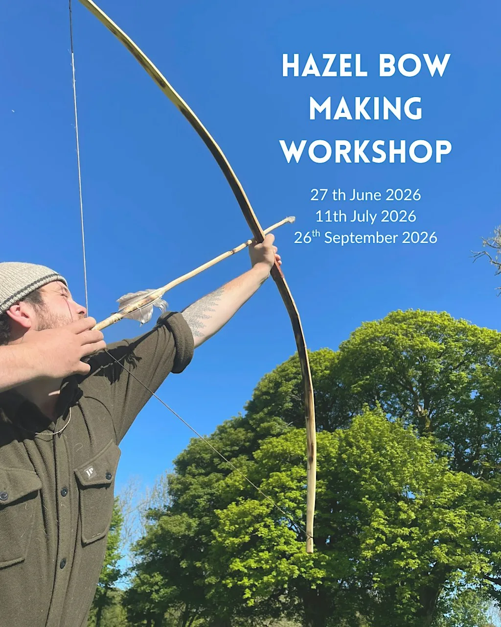 Hazel Bow making weekend at Flagg