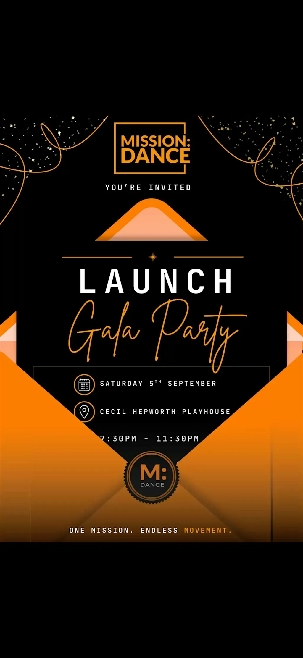 Mission: Dance Launch Gala Party at Cecil Hepworth Playhouse