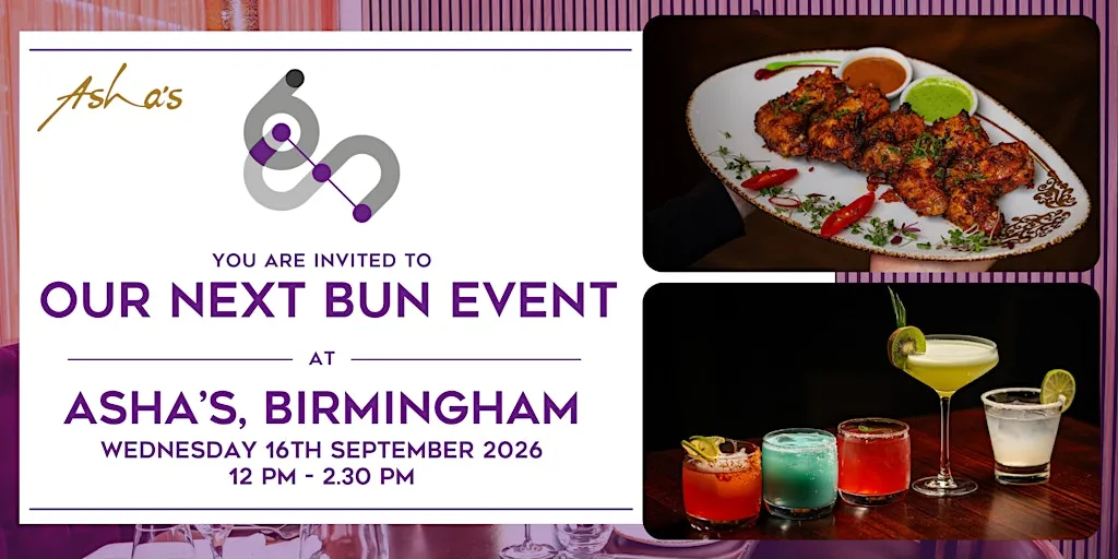 September Lunch BUN at Asha's Fine Dining Indian Restaurant & Cocktail Bar