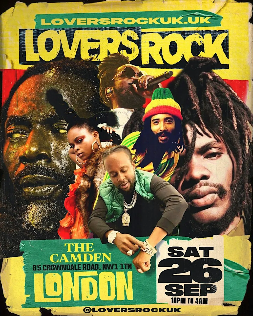 Lovers Rock (Reggae Classics and Dancehall club night) - London at The Camden