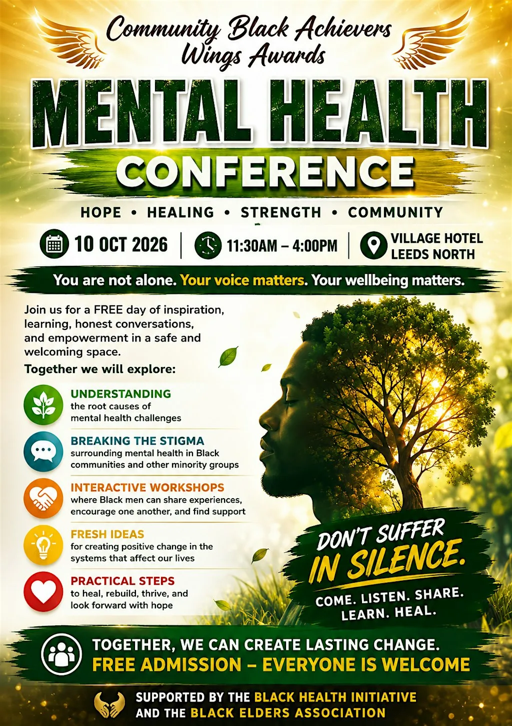 Mental Health Conference at Village Hotel Leeds North
