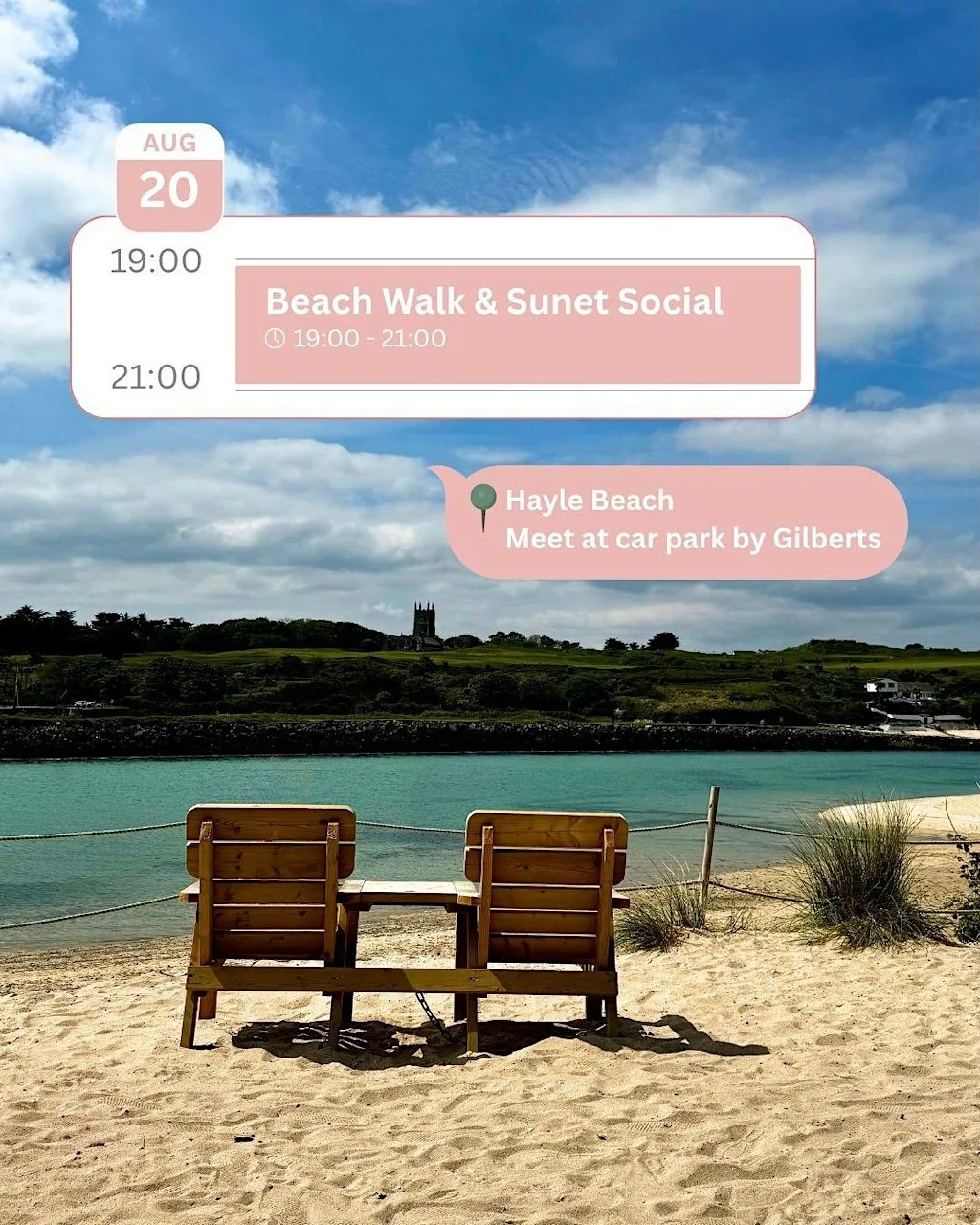 Beach Walk & Sunset Social