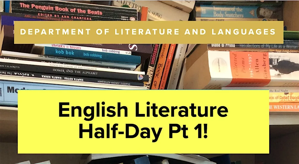 English Literature Half-Day Pt 1 @ The University of Surrey