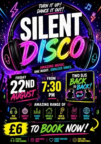 SILENT DISCO at Savannah Cafe Bar