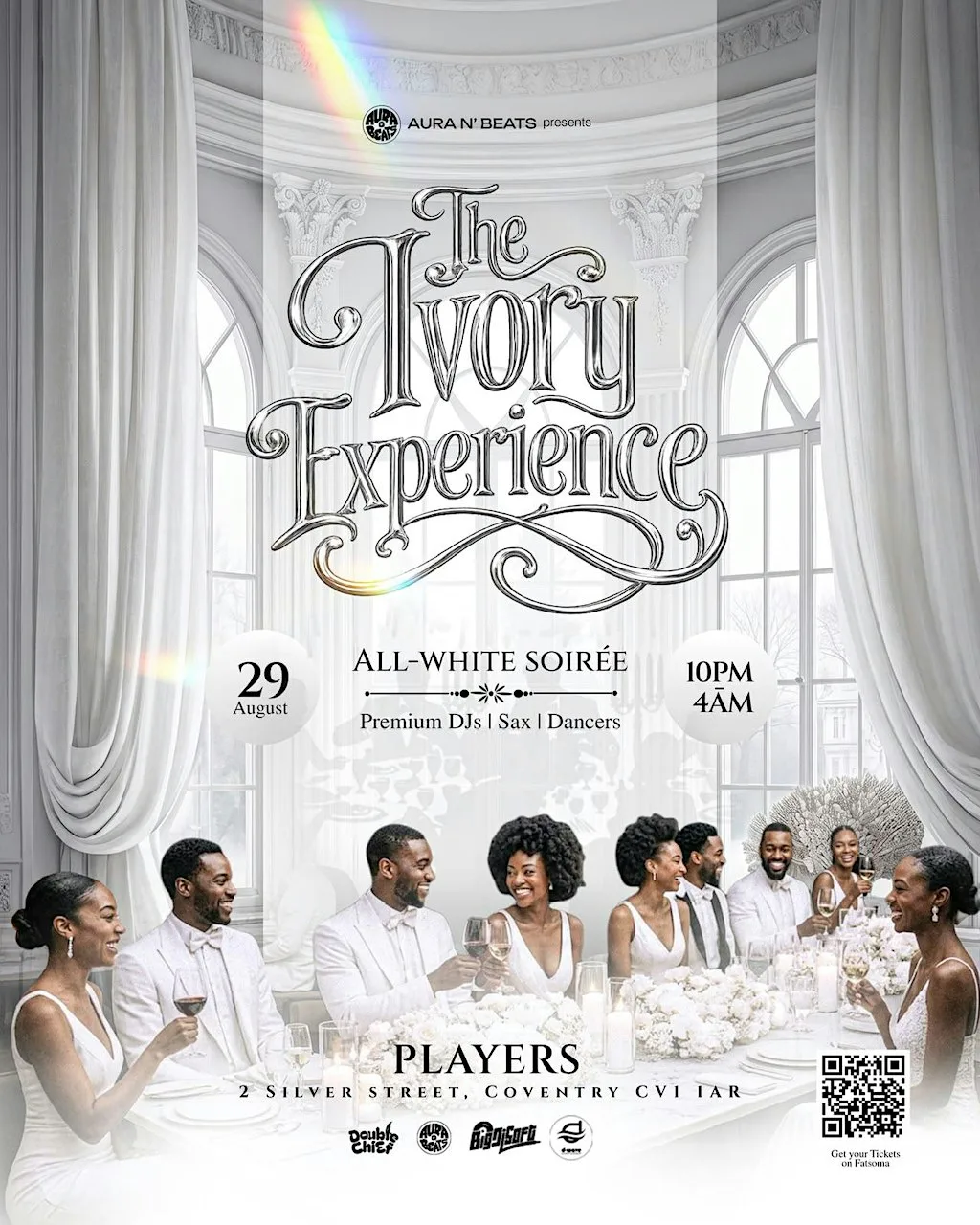 THE IVORY EXPERIENCE -ALL WHITE SOIREE at Players Party Rooms