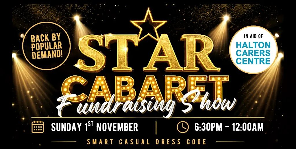 Star Cabaret Fundraising Show For Halton Carers Centre