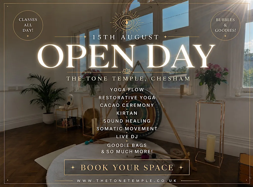 OPEN DAY at The Tone Temple