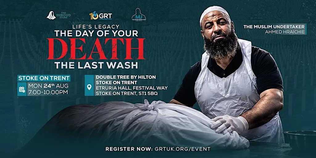 The Day of Your Death- The Muslim Undertaker (Stoke-on-Trent) at DoubleTree by Hilton Stoke on Trent