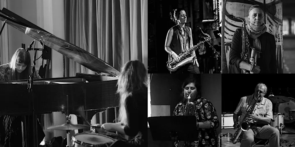 Improvising Sax Quartet + Veasey//Ticciati at Centrala
