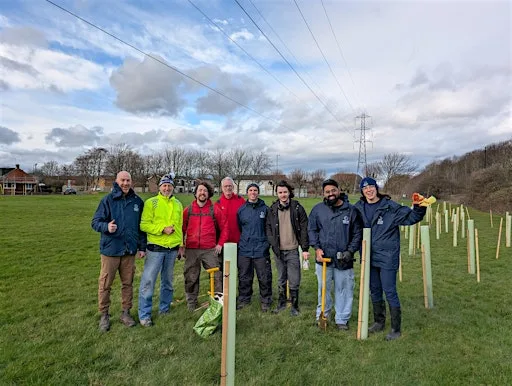 NECF and Hazlerigg Parish Council community tree care and wildlife day