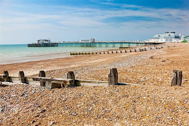 England Coast Path Hike Worthing Pier & Littlehampton at Victoria Railway Station