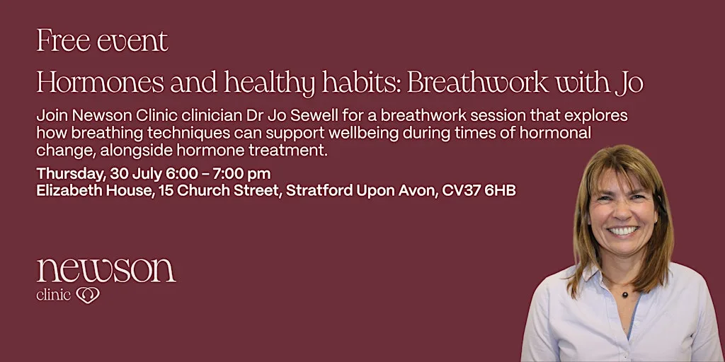 Hormones and healthy habits: Breathwork with Jo at Stratford-on-Avon District Council