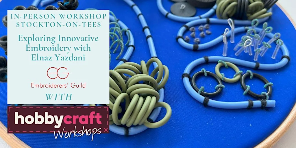 In Person Workshop: Exploring Innovative Embroidery (Stockton-on-Tees) at Hobbycraft
