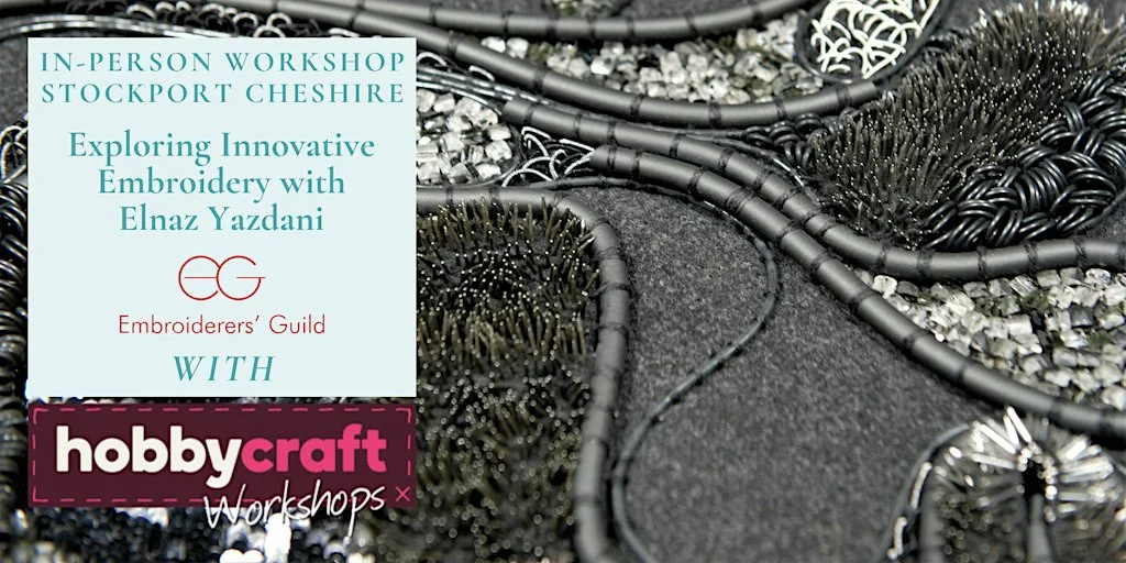 In Person Workshop: Exploring Innovative Embroidery (Stockport) at Hobbycraft Stockport
